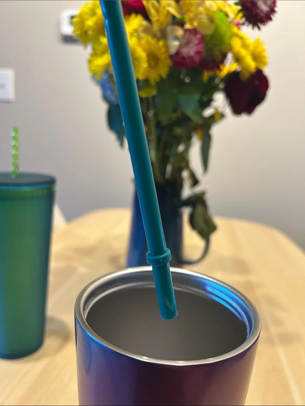 Starbucks sleek stainless